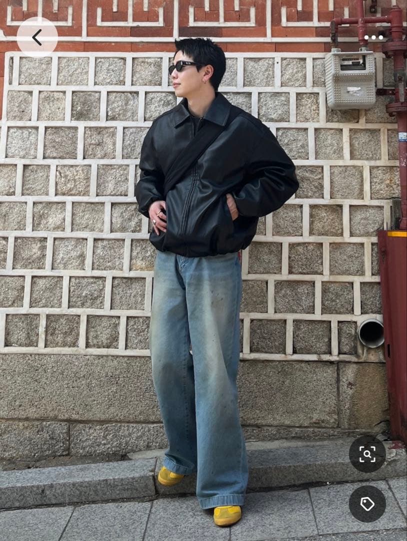 パンツ Neonsign loose denim pants v1.2