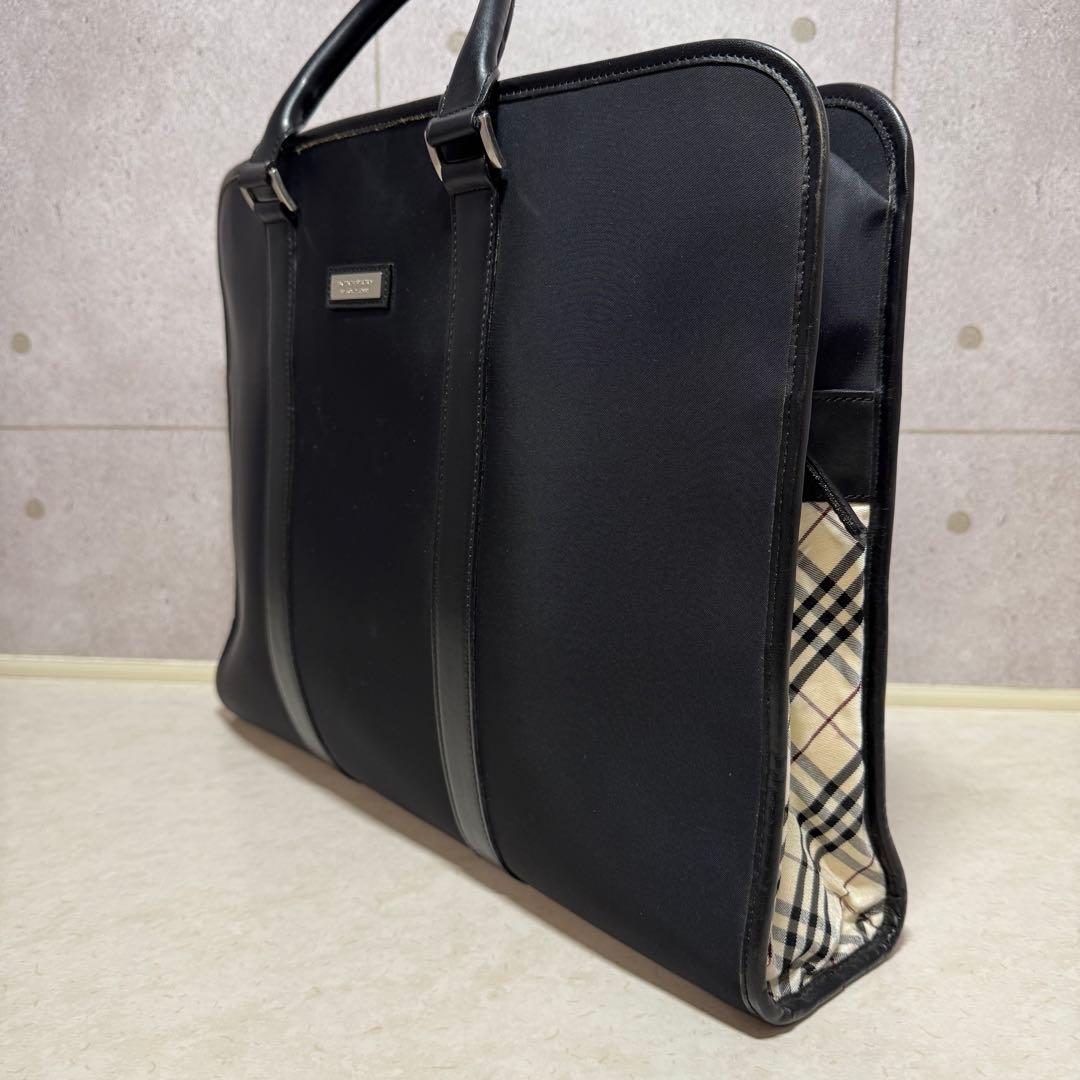 BURBERRY BLACK LABEL ノバチェック ビジネスバッグ