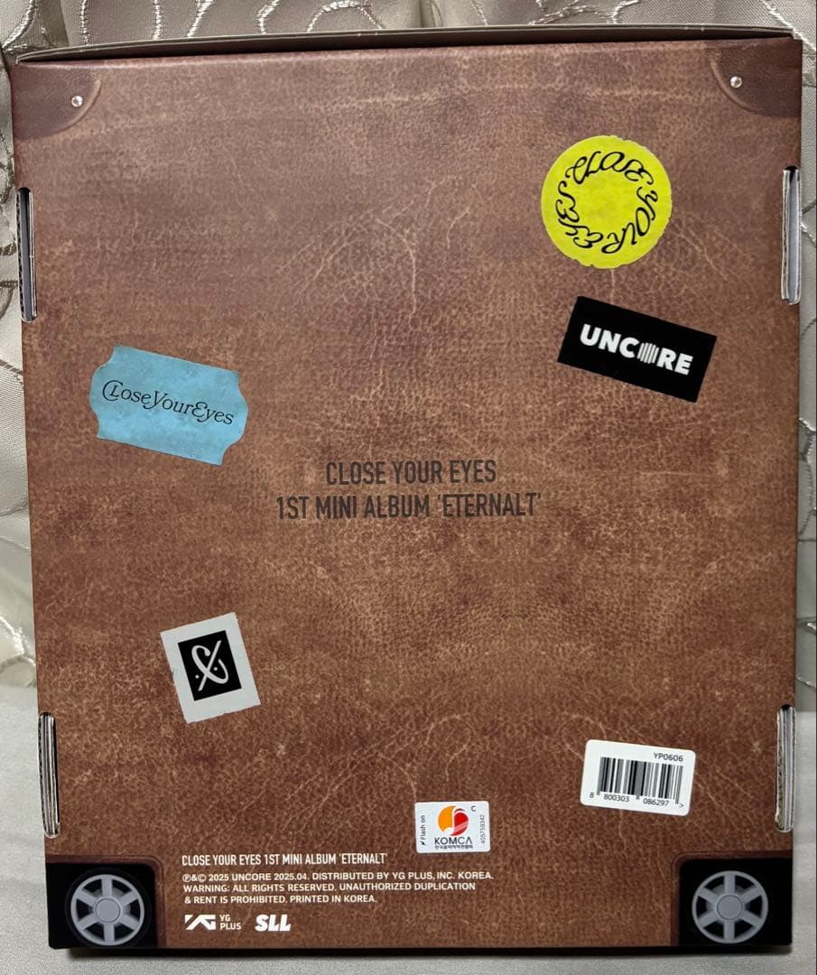 CLOSE YOUR EYES メンバー全員 直筆サイン入りアルバム