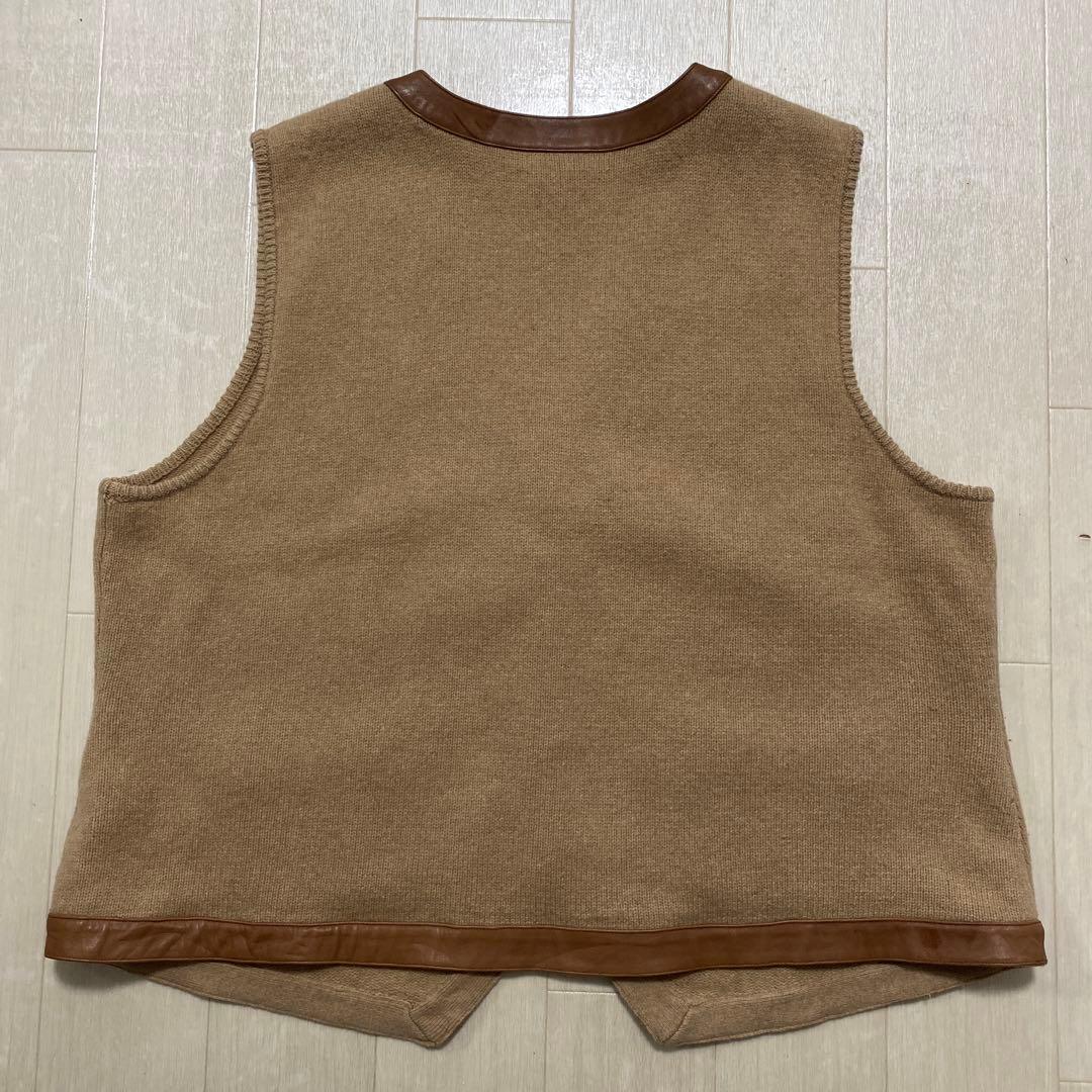 LAUREN RALPH LAUREN ベージュベスト 3X