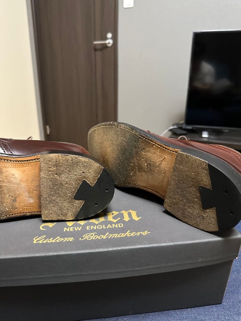 Alden 1339 ブラウン チャッカブーツ 7D