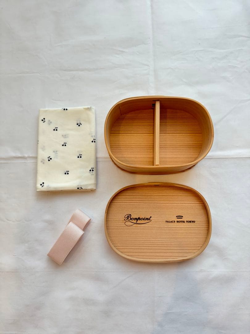 新品 Bonpoint ボンポワン パレスホテル 曲げわっぱ 弁当箱