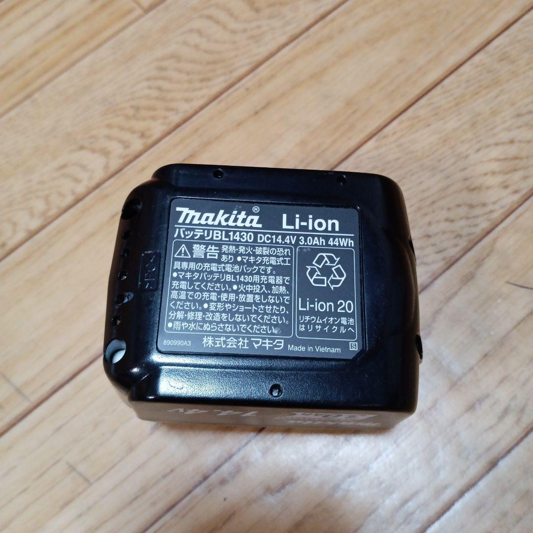 マキタ14.4V充電式クリーナーCL141FD 純正バッテリーBL1430付