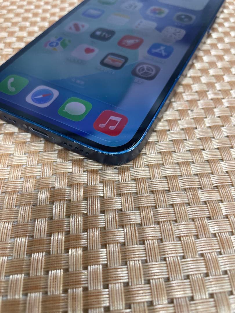 iPhone 12 64 GB ブルーSIMフリー【9860】