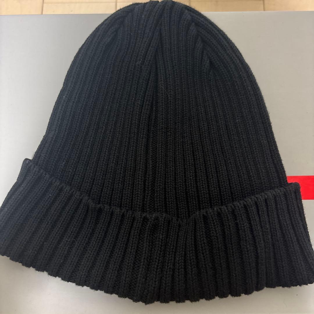 ジョングク着用supreme small boxlogo beanie 黒