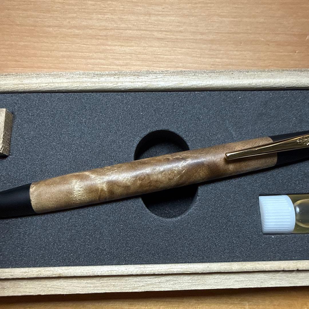 《新品未使用品》野原工芸 限定樹種 マーブルウッド シャープペン 即時配送可能