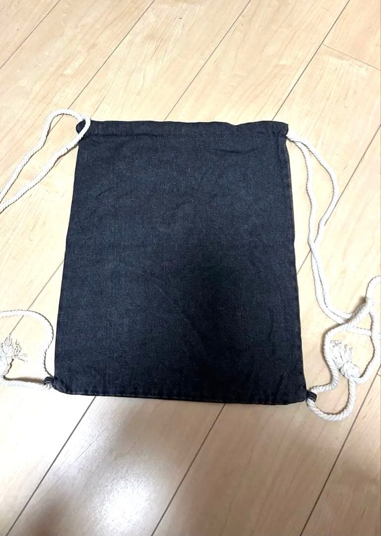 地底人デニムナップサック