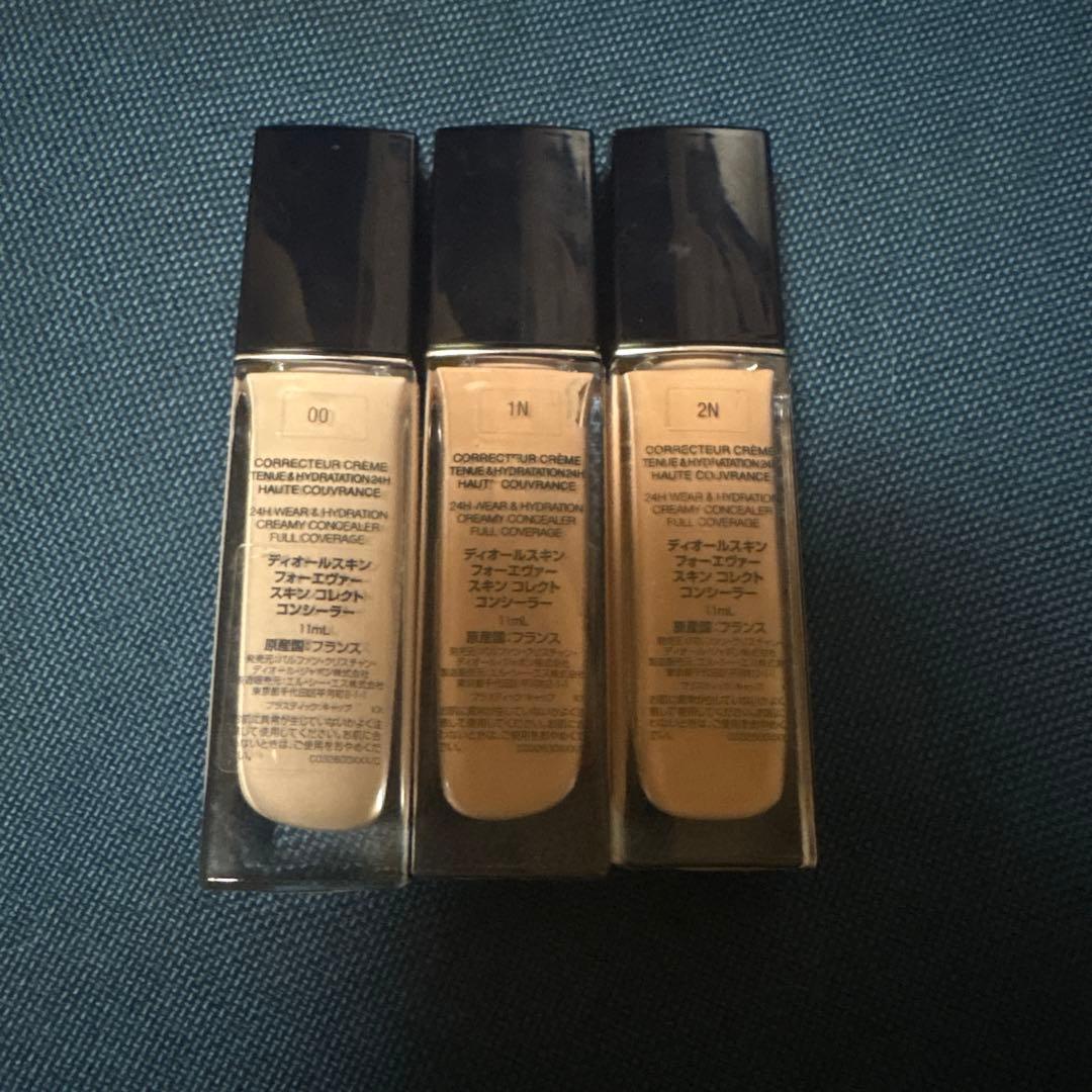 ディオールスキンフォーエヴァースキンコレクトコンシーラー 3本セット