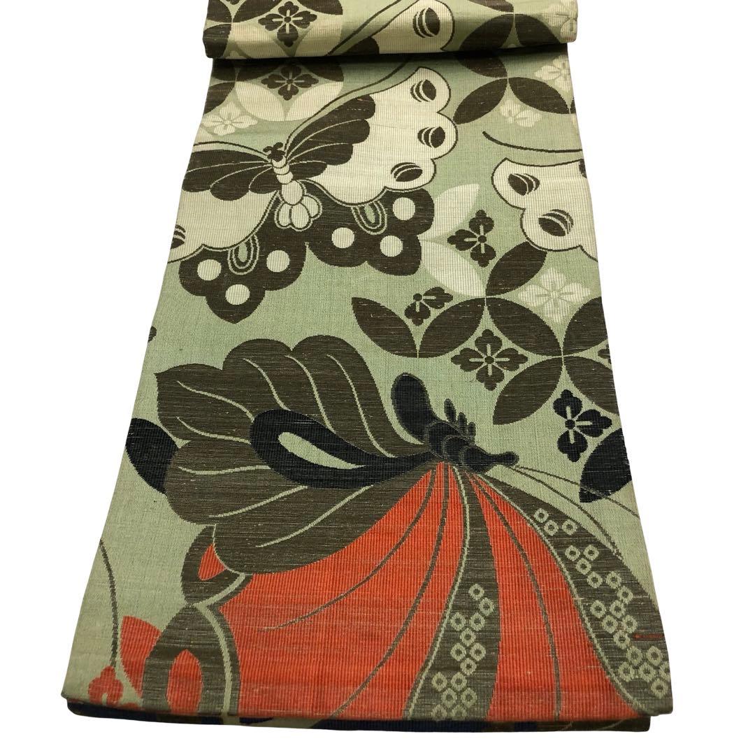 子供着物 子供帯 七五三 7歳 蝶々 七宝 CO-8127