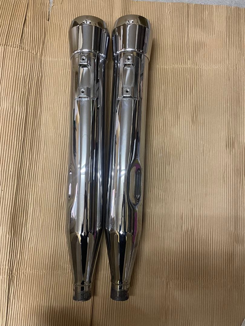 ハーレー　ツーリング　クリアキン　スリップオン　マフラー