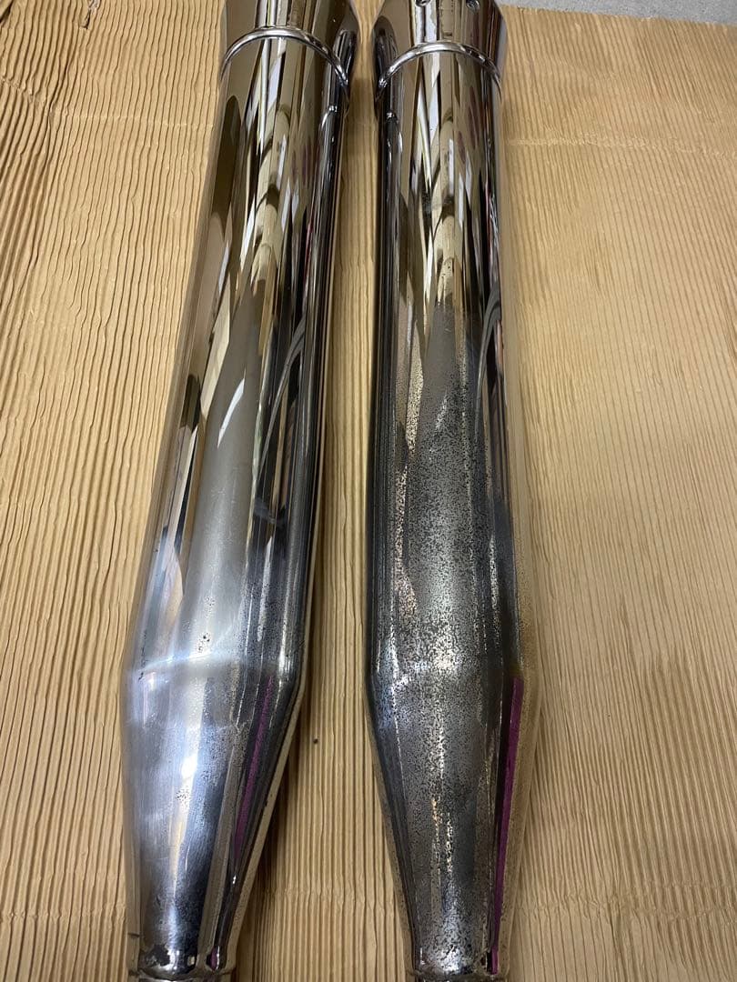 ハーレー　ツーリング　クリアキン　スリップオン　マフラー