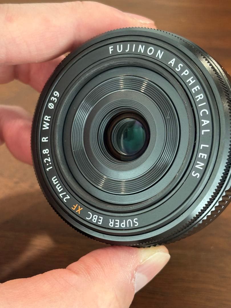 XF27mm F2.8 R WR 単焦点レンズ