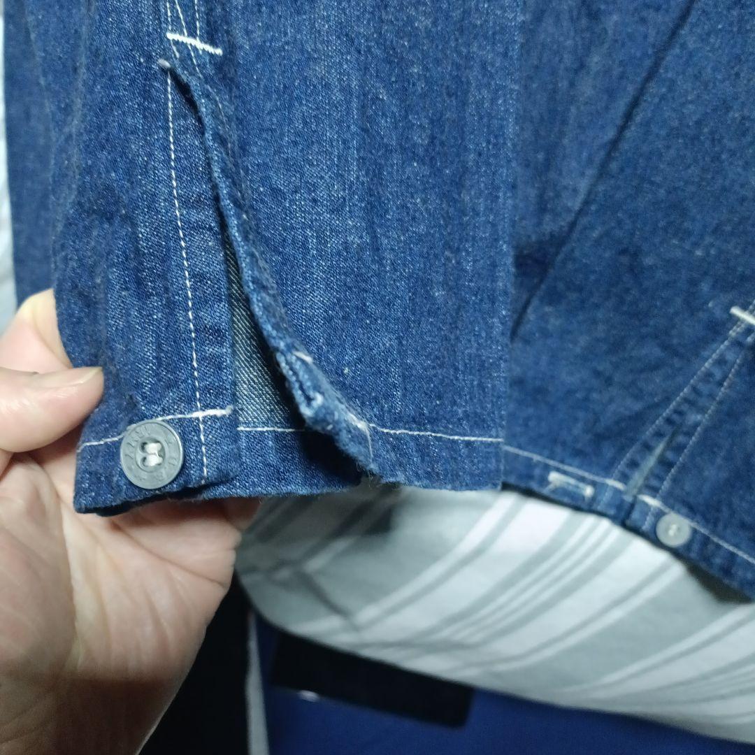 orSlow デニムカバーオール 前開き 2ポケット ネイビー