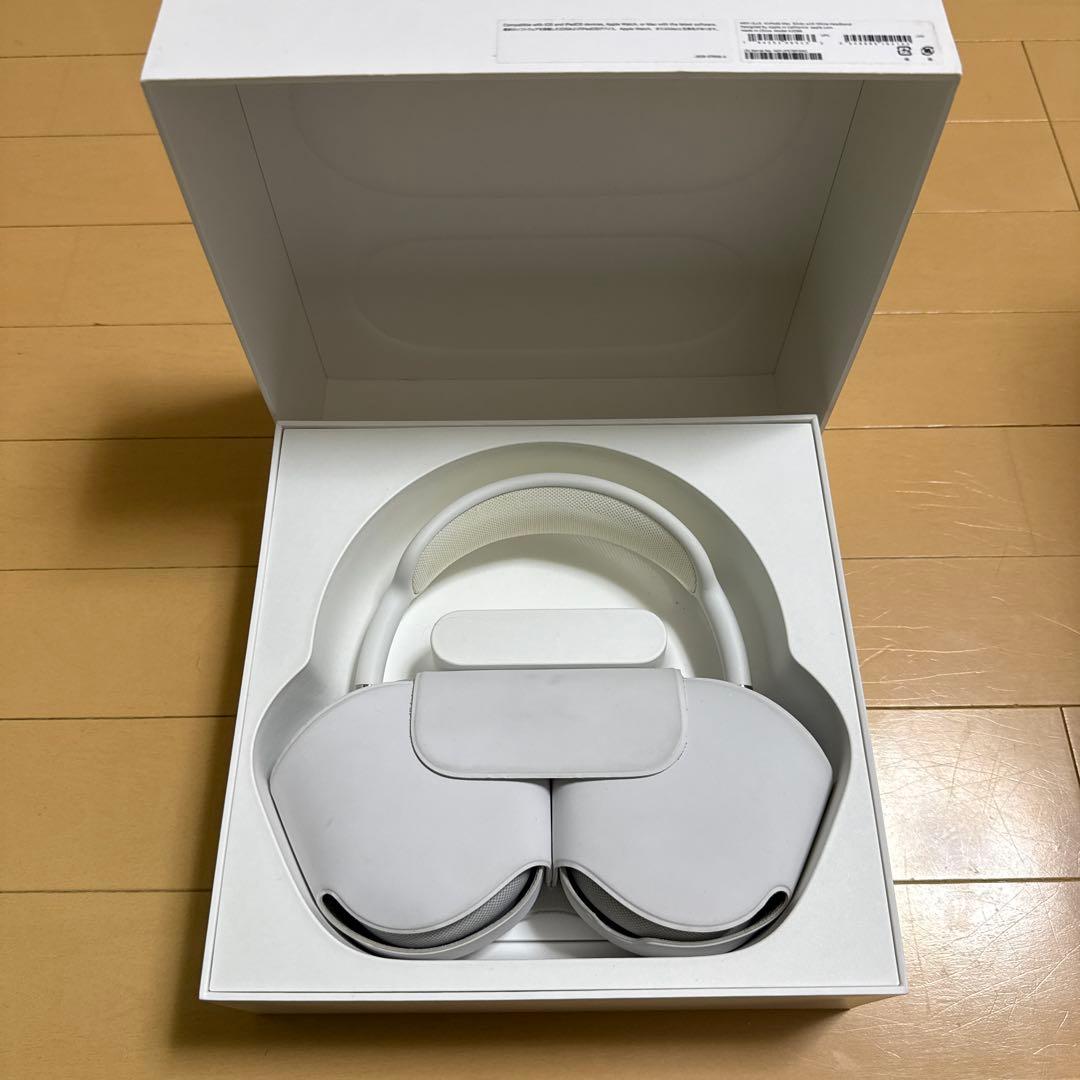 airpods max シルバー 箱付き