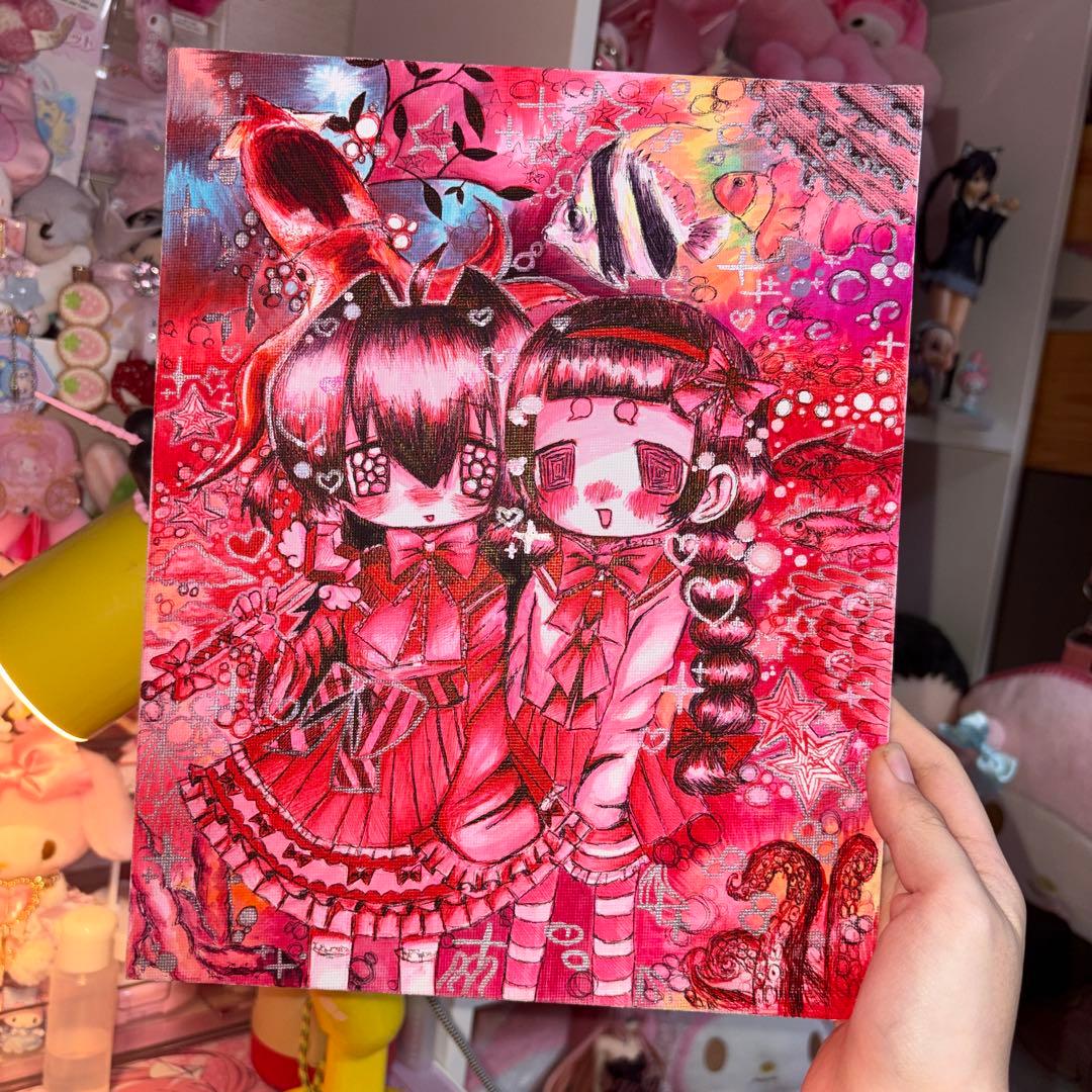 キャンバスイラスト 説明見てね