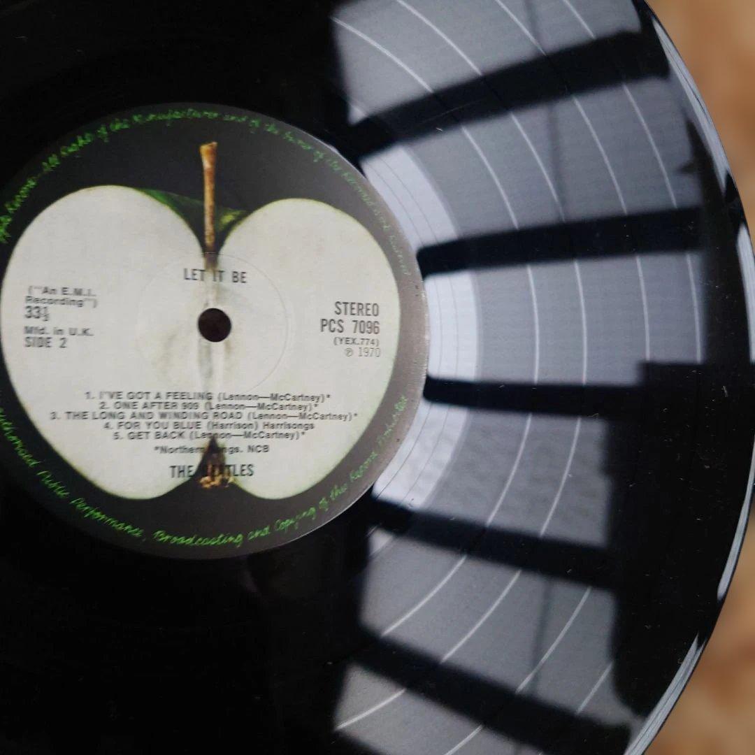 UK初回盤ビートルズ LET IT BE