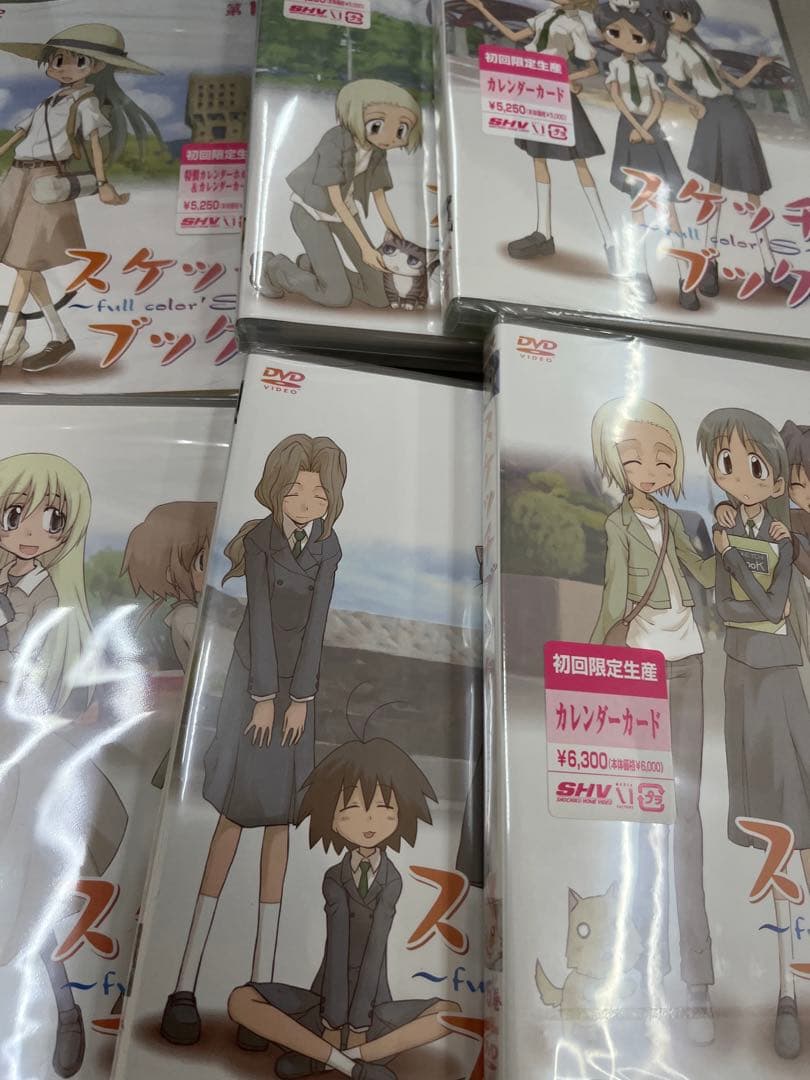 初回限定　スケッチブック～full color's～　６巻全巻セット〈DVD〉