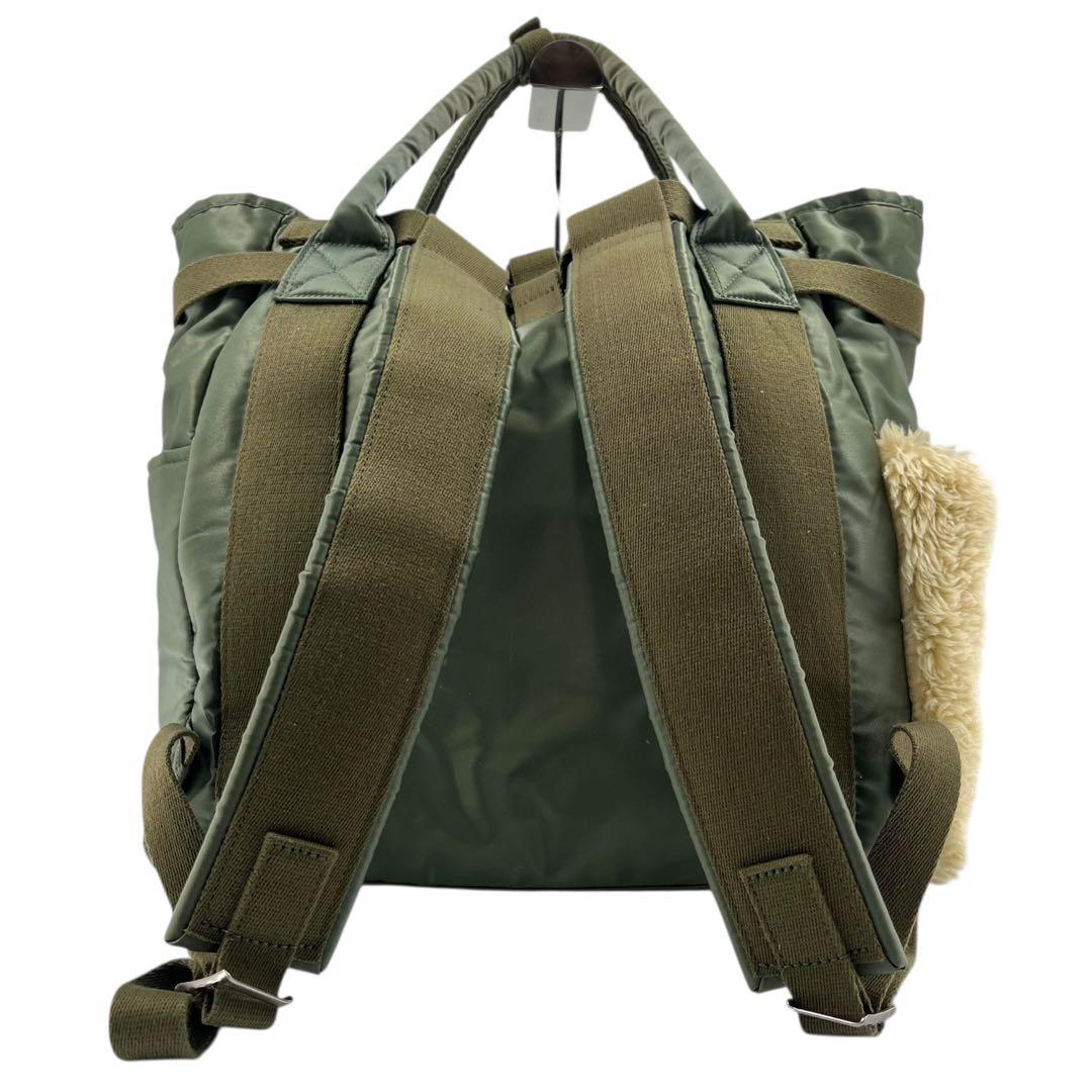 レア ポーター となりのトトロ コラボ バックパック タンカー セージグリーン