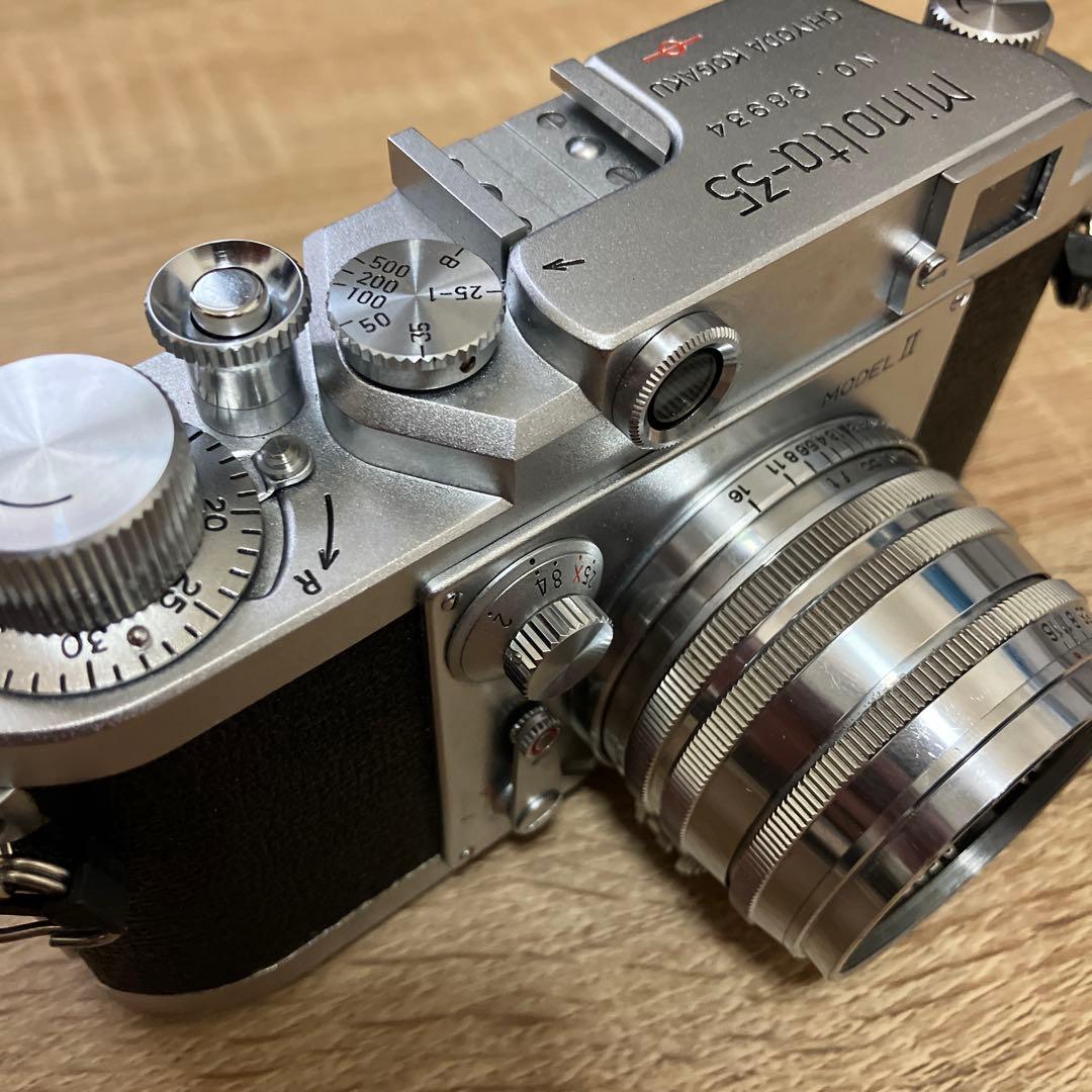 フィルムカメラ Minolta model II Canon serenar 50mm f1.8