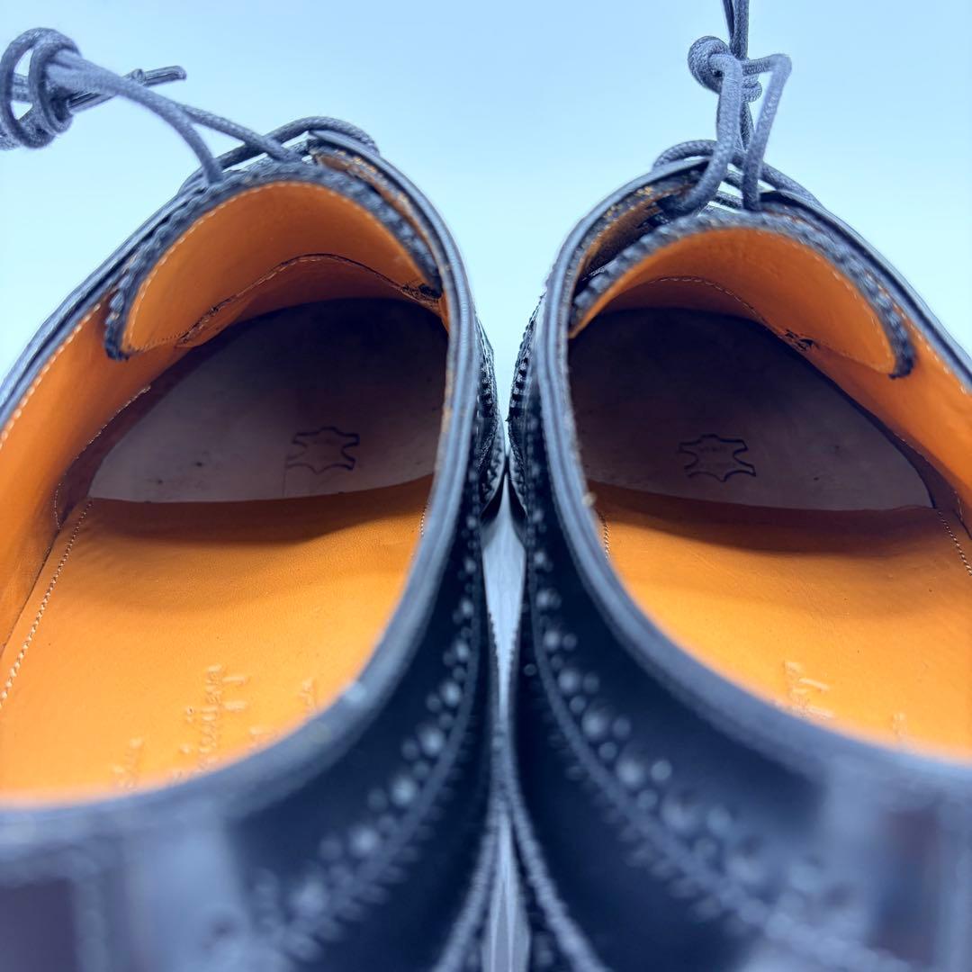 【新品】ジャランスリウァヤ ウィングチップ 26cm ブラック 外羽根 革靴②