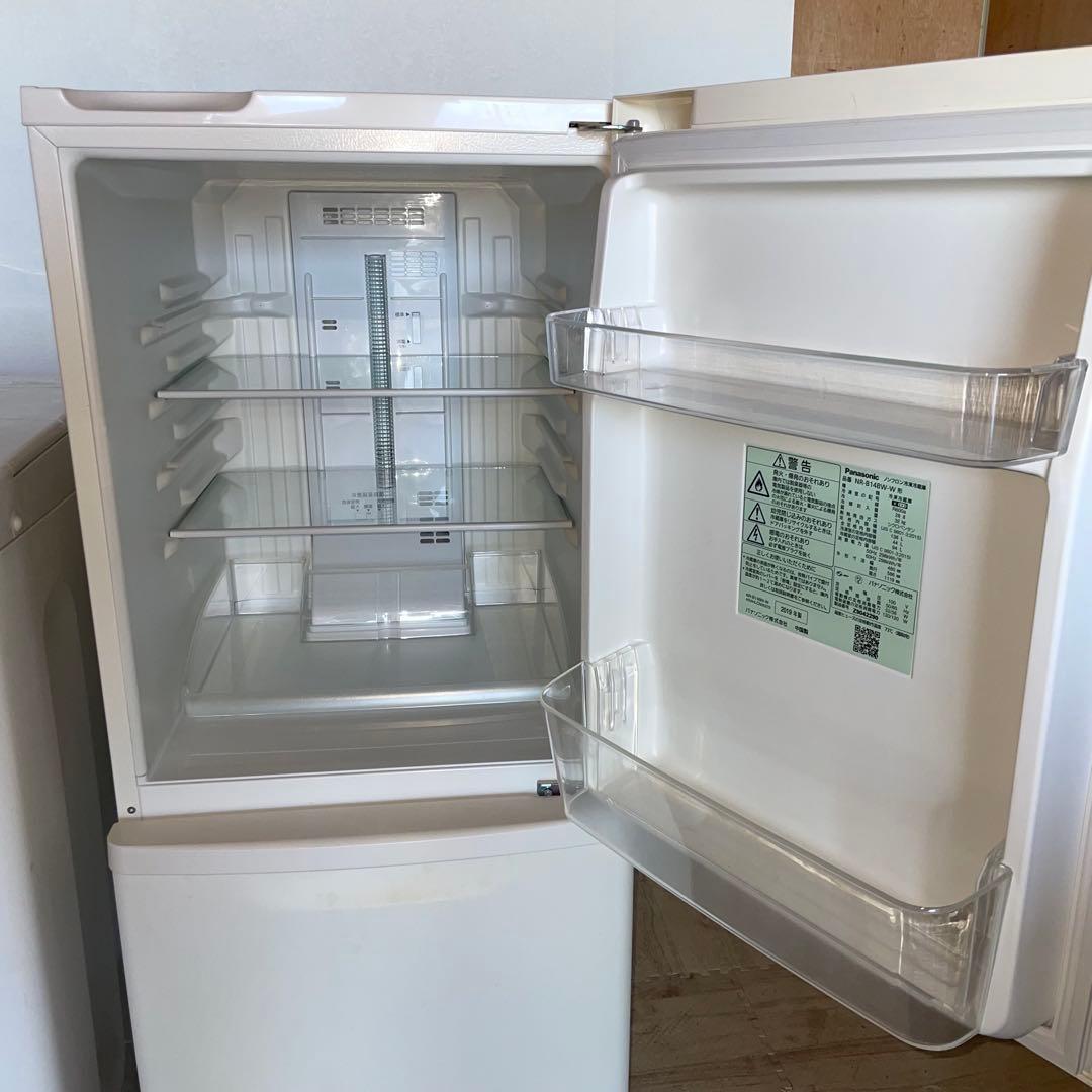 配送設置無料　Panasonic AQUA 冷蔵庫・洗濯機セット138L6kg