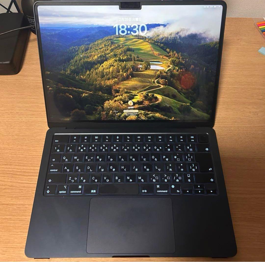 【専用】M2 MacBookAir 13インチ ミッドナイト 8GB 256G