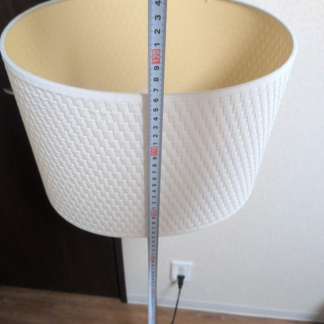 IKEA　イケア ALANG アーレング フロアランプ ニッケルメッキ ホワイト