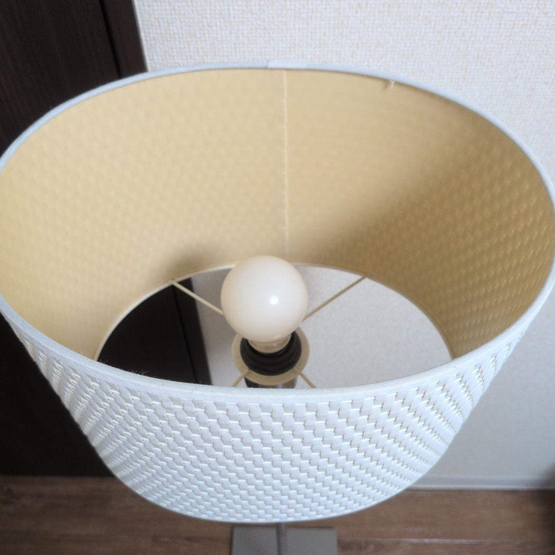 IKEA　イケア ALANG アーレング フロアランプ ニッケルメッキ ホワイト