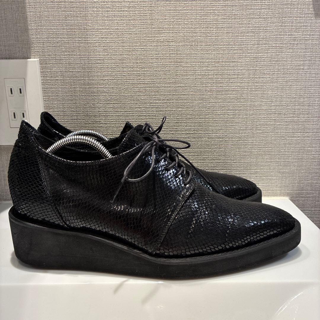 GalaabenD　ガラアーベント　ドレスシューズ パイソン ラバーソール