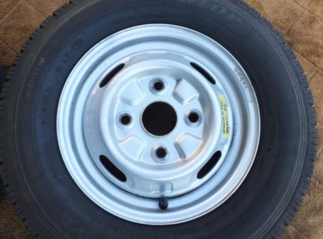 DUNLOP スチールホイールセット 12インチ