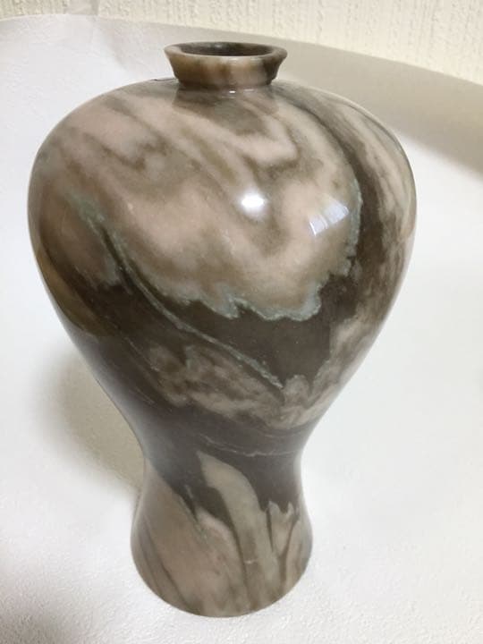 【★証明書付き】大理石壺　希少品