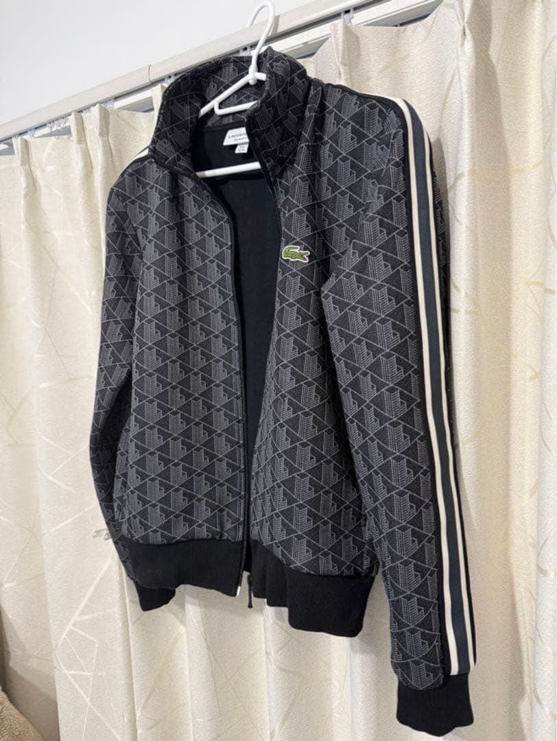 t*n様 LACOSTE 幾何学模様 ジップアップジャケット US XS