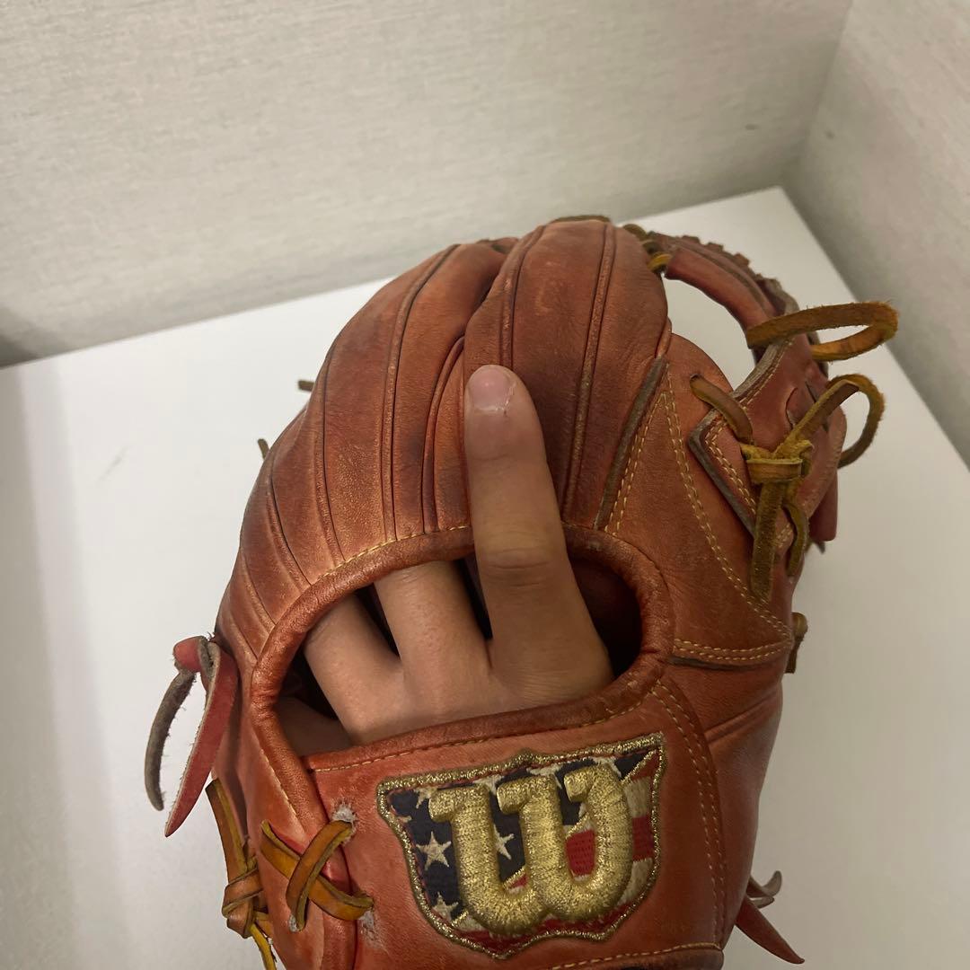 Wilson 硬式グローブ 右投げ用 ブラウン