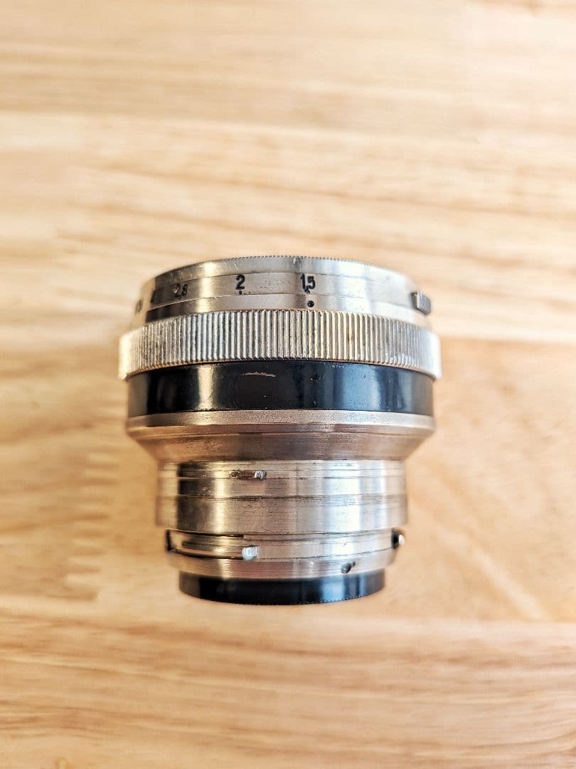 contax sonnar 5cm 1.5 ブラコン ニッケルゾナー
