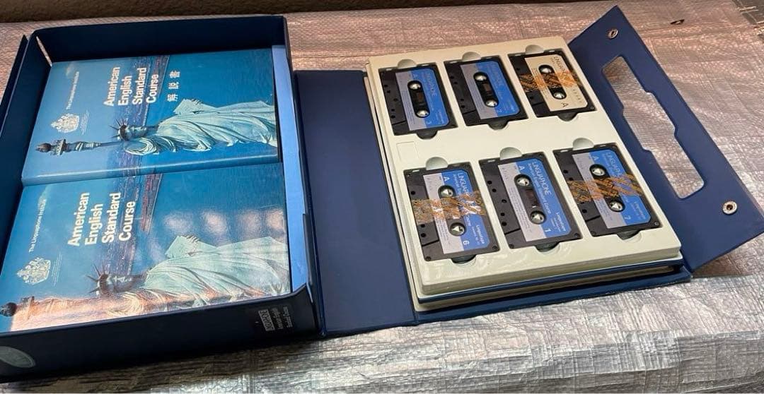 リンガフォン　米語　スタンダードコース　カセット版　欠品無　完全揃　希少