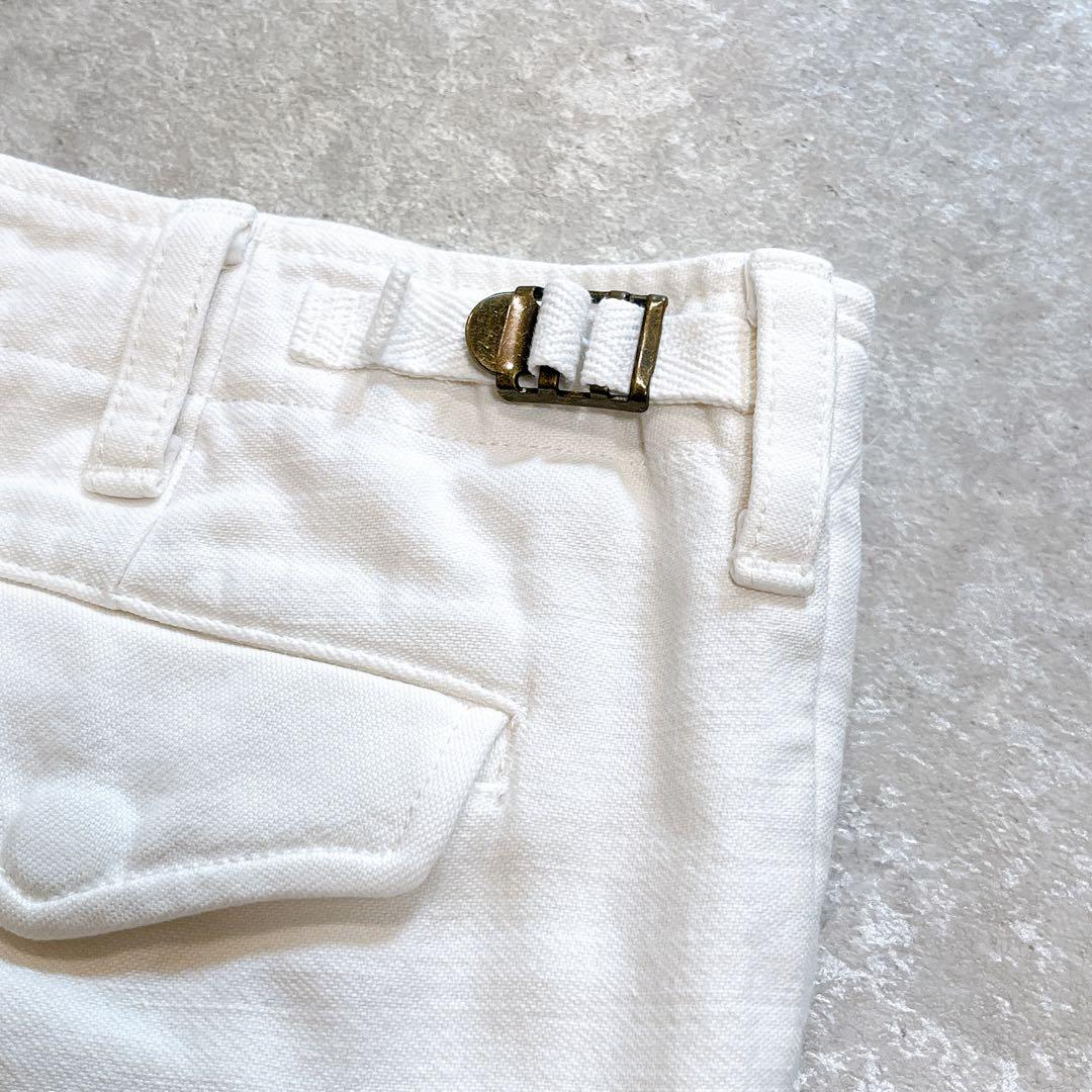 現行美品✨マディソンブルー カーゴパンツ ホワイト ゆったり 洗える 02