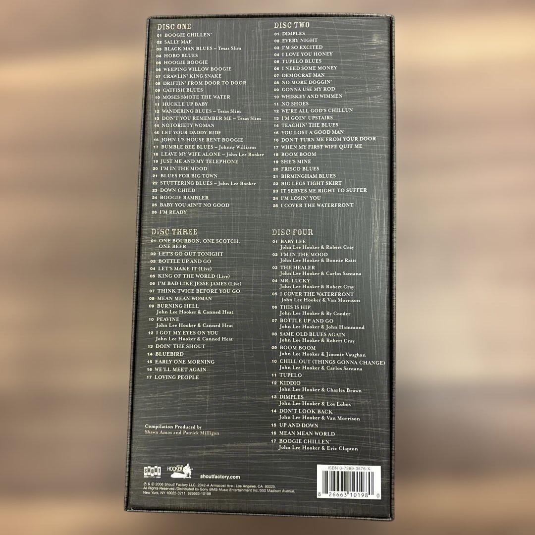 洋楽 Hooker By John Lee Hooker 4 CD Box Set