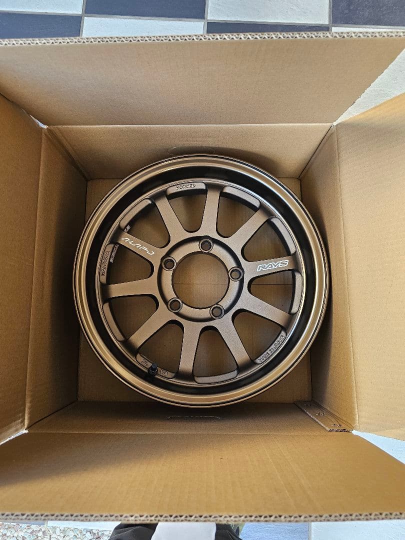 ジムニー用 レイズ鍛造ホイール16インチ 5本セット