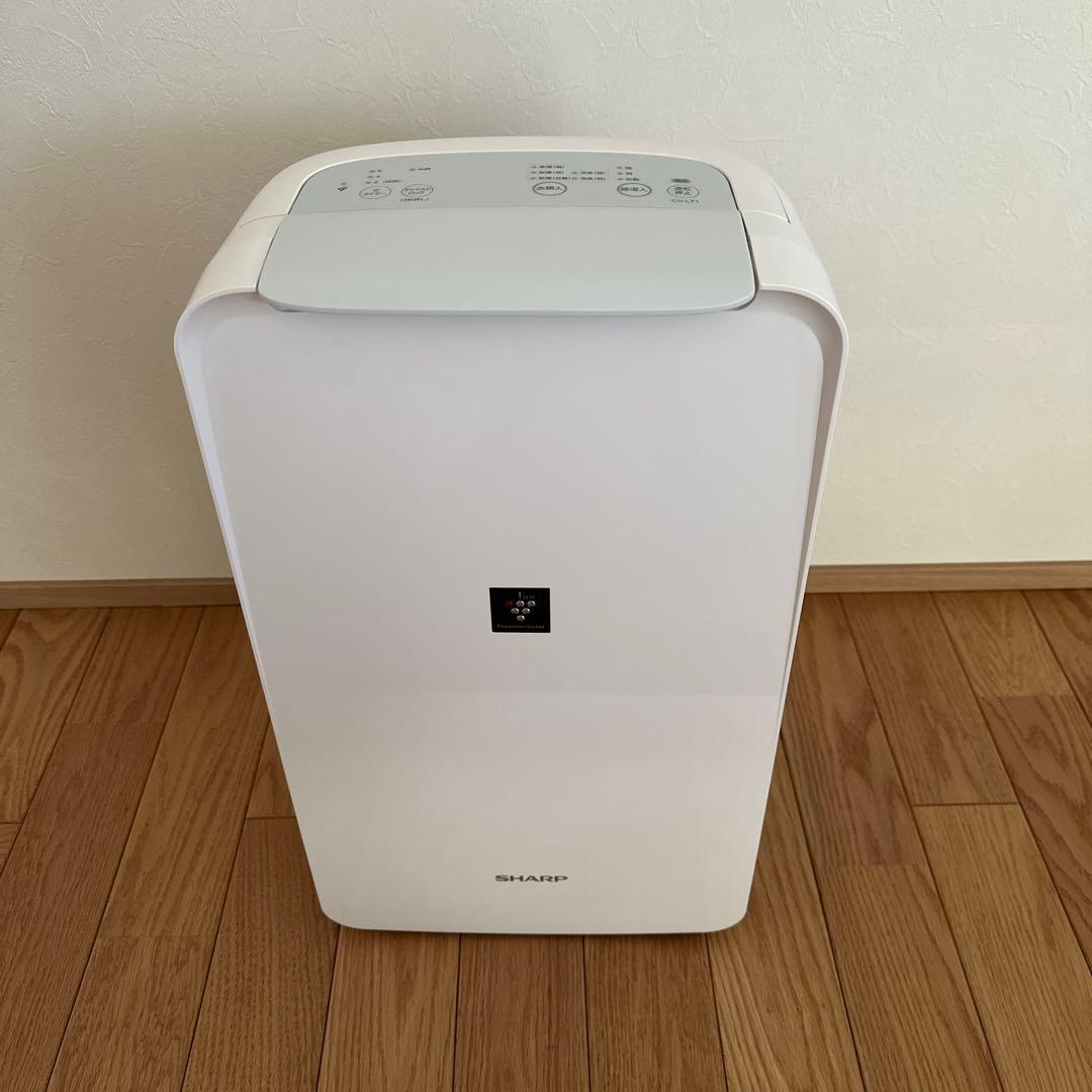 SHARP 衣類乾燥除湿機 CV-L71-W ホワイト