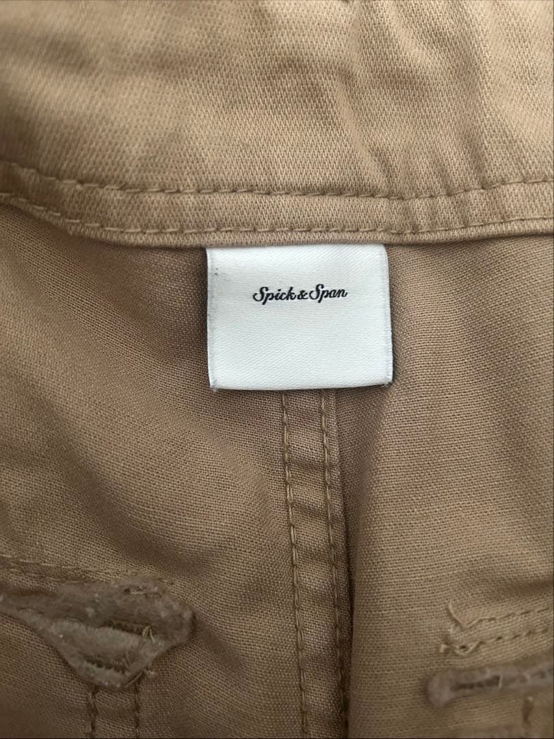 【美品】Spick&Span ルーズベイカーパンツ/ワークパンツ