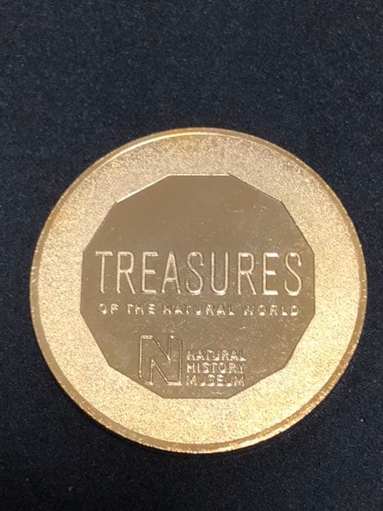 大英自然史博物館展★建物☆記念メダル★茶平工業