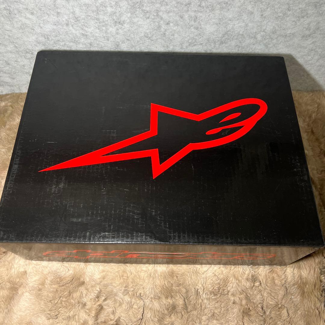 alpinestarsバイクブーツ ブラック/ホワイト SMX-Sブーツ