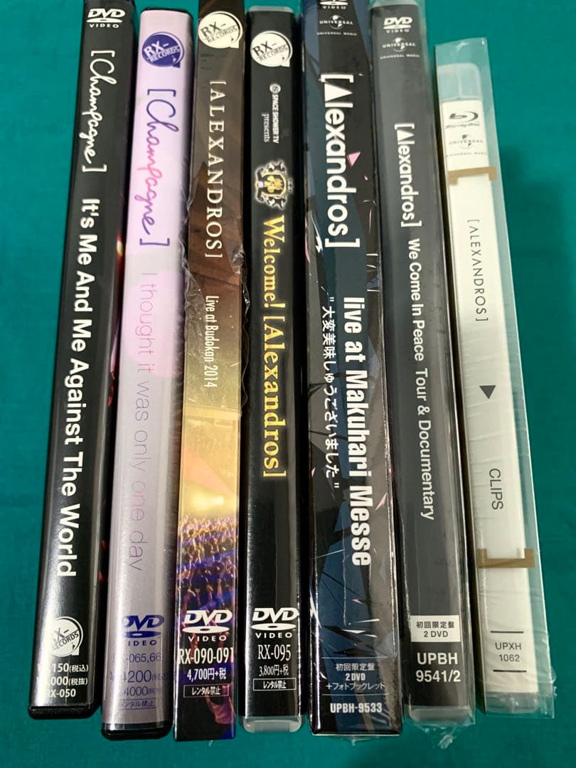 Alexandros アレキサンドロス DVD セット