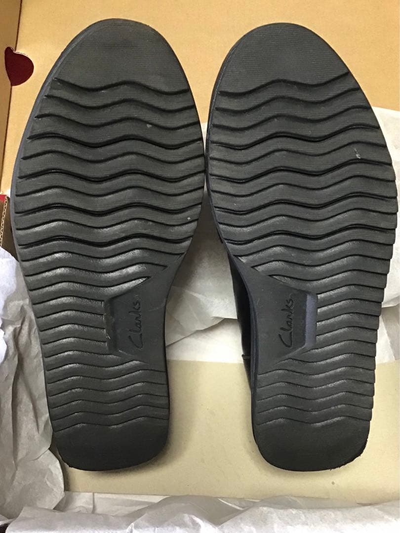 クラークス　Zylah Top / ザイラトップ（ブラックレザー）