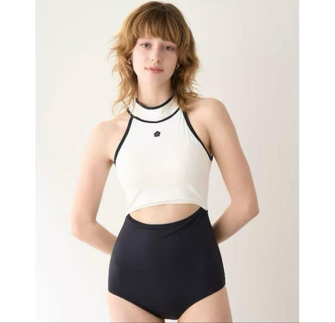 リリーブラウン　マリークワント　コラボ　水着　ホルターネックスウィムウェア★新品