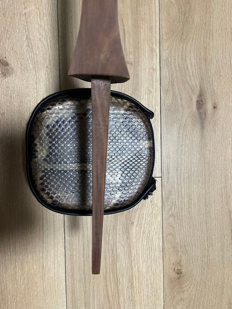 沖縄三線　知念大工　山原ユシの実　488グラム