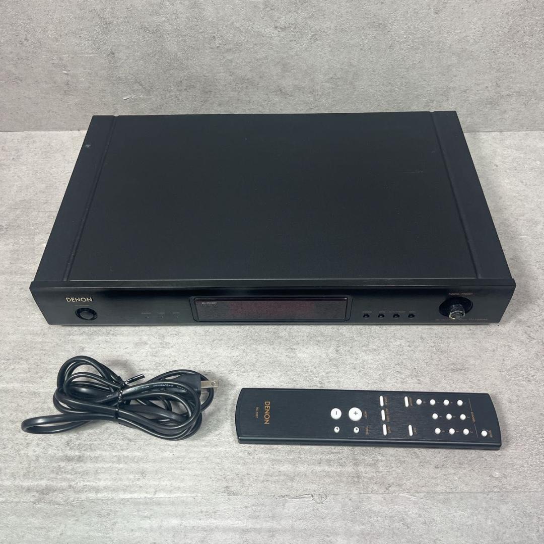 DENON デノン チューナー TU-1500AE ブラック リモコン 動作OK