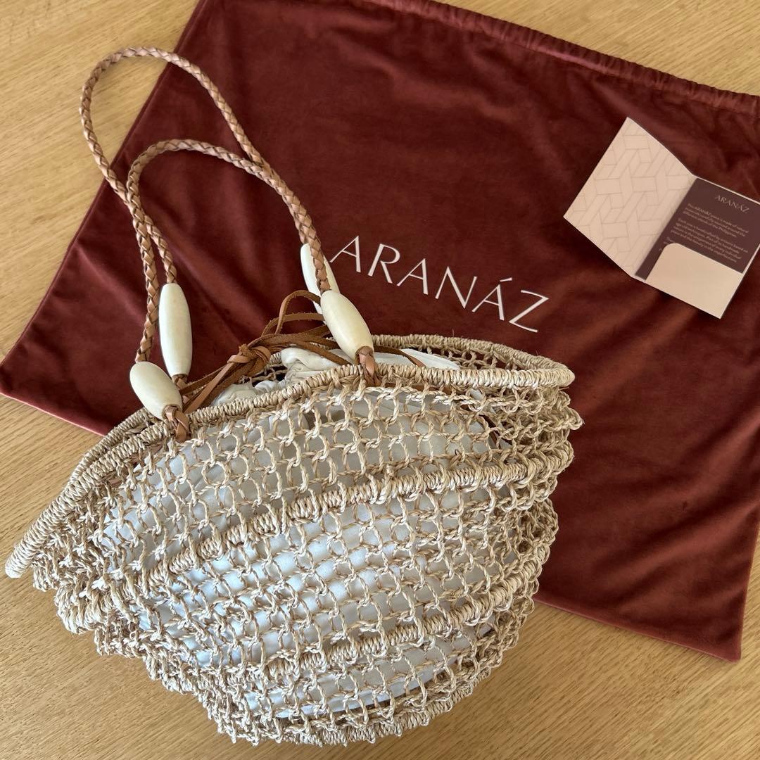 ARANAZアラナス かごバッグ アバカ トートバッグ
