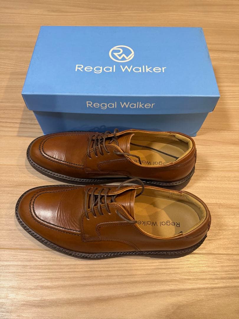 REGAL Walker 102W 茶　25.5 EEE
