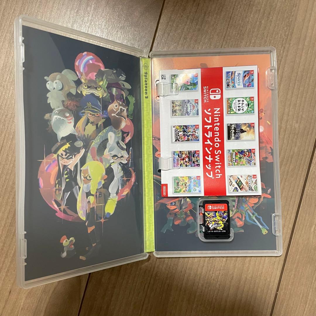 Switch ゼルダ ティアーズ スカーレット スプラトゥーン3 セット